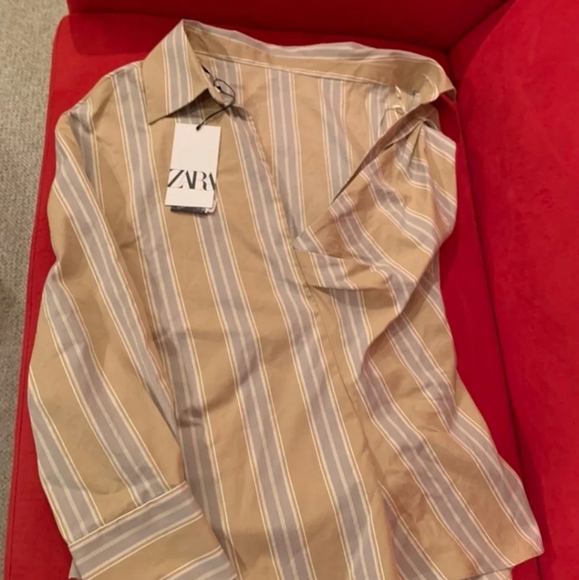 Zara Asymmetric Shirt - Picture 5 of 5